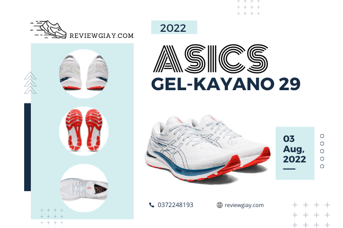 Review giày: Asics Gel-Kayano 29 - Êm ái, ổn định và bền bỉ